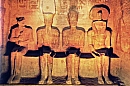 Ptah, R&ecirc;-Horakhty, Rams&egrave;s et Amon-R&ecirc;.